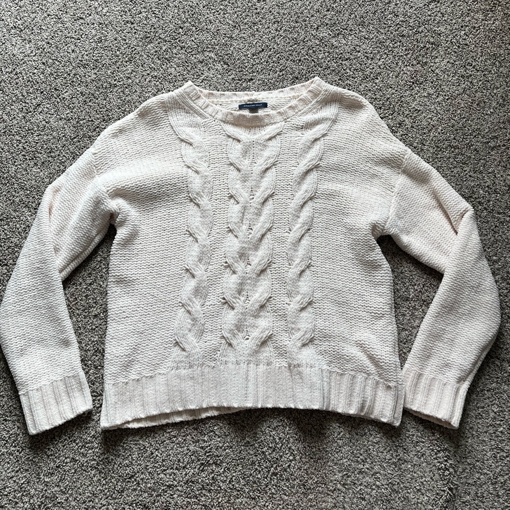 American Eagle Cable Knit Sweater